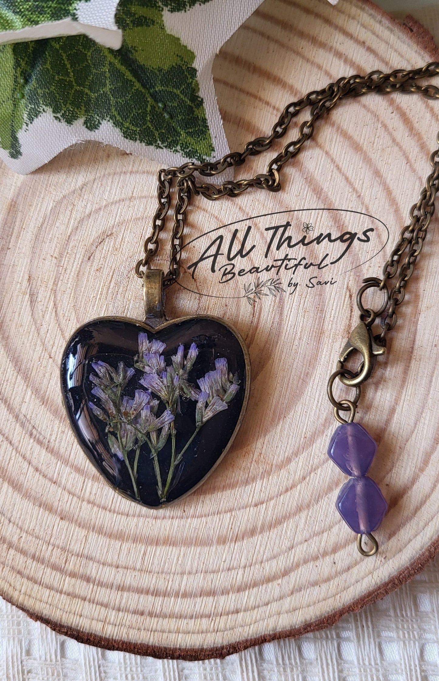Lavender Love Necklace