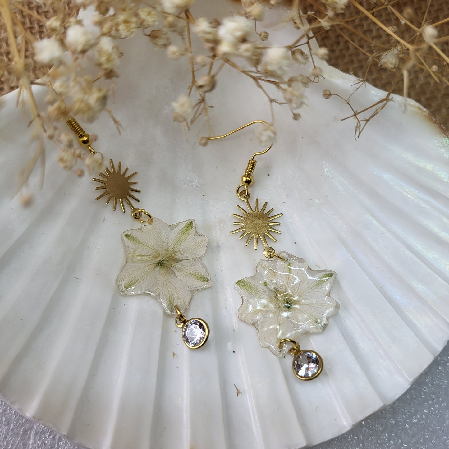 Larkspur Bloom Earrings