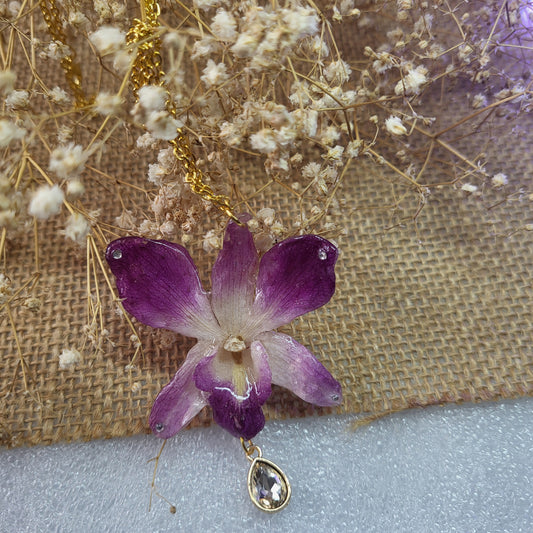 Celestial Orchid Pendant