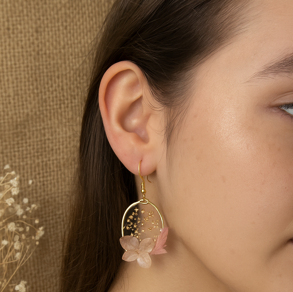 Blush Botanica Earrings