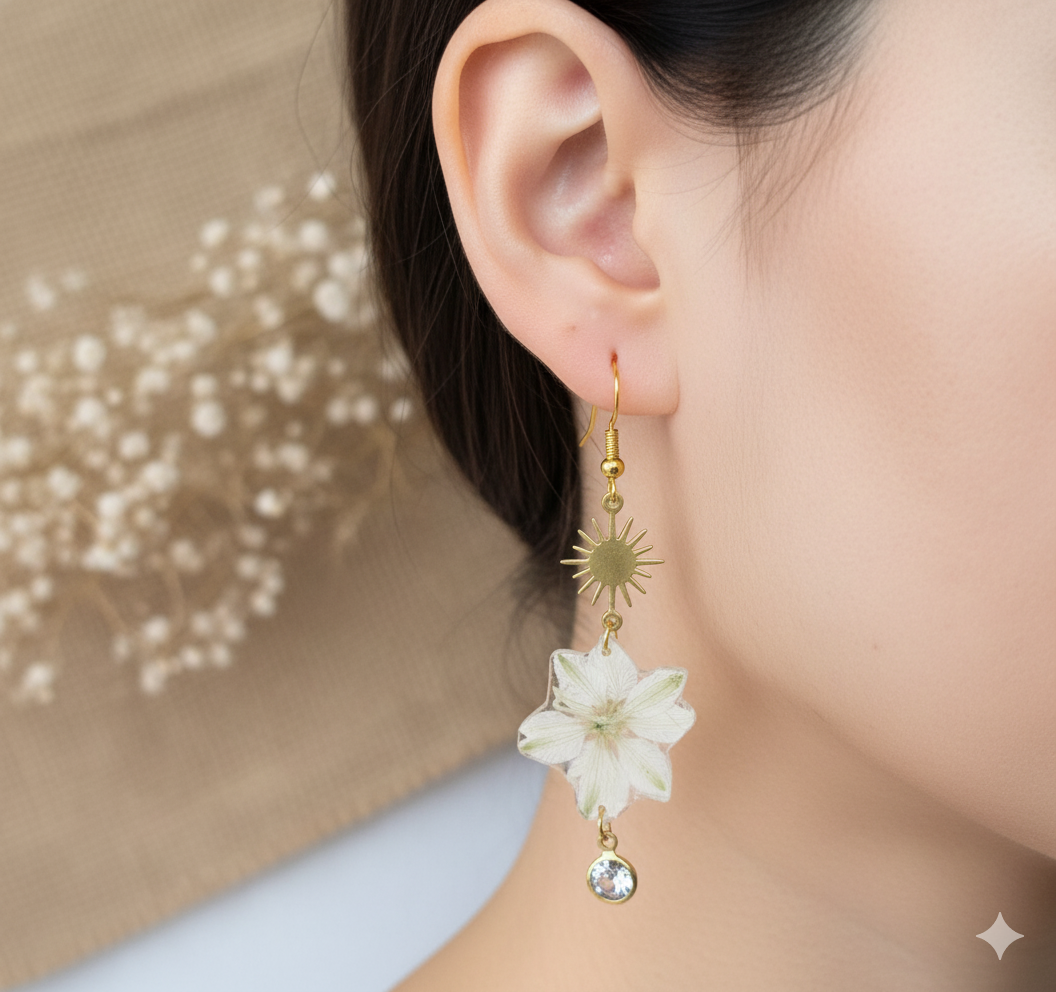 Larkspur Bloom Earrings