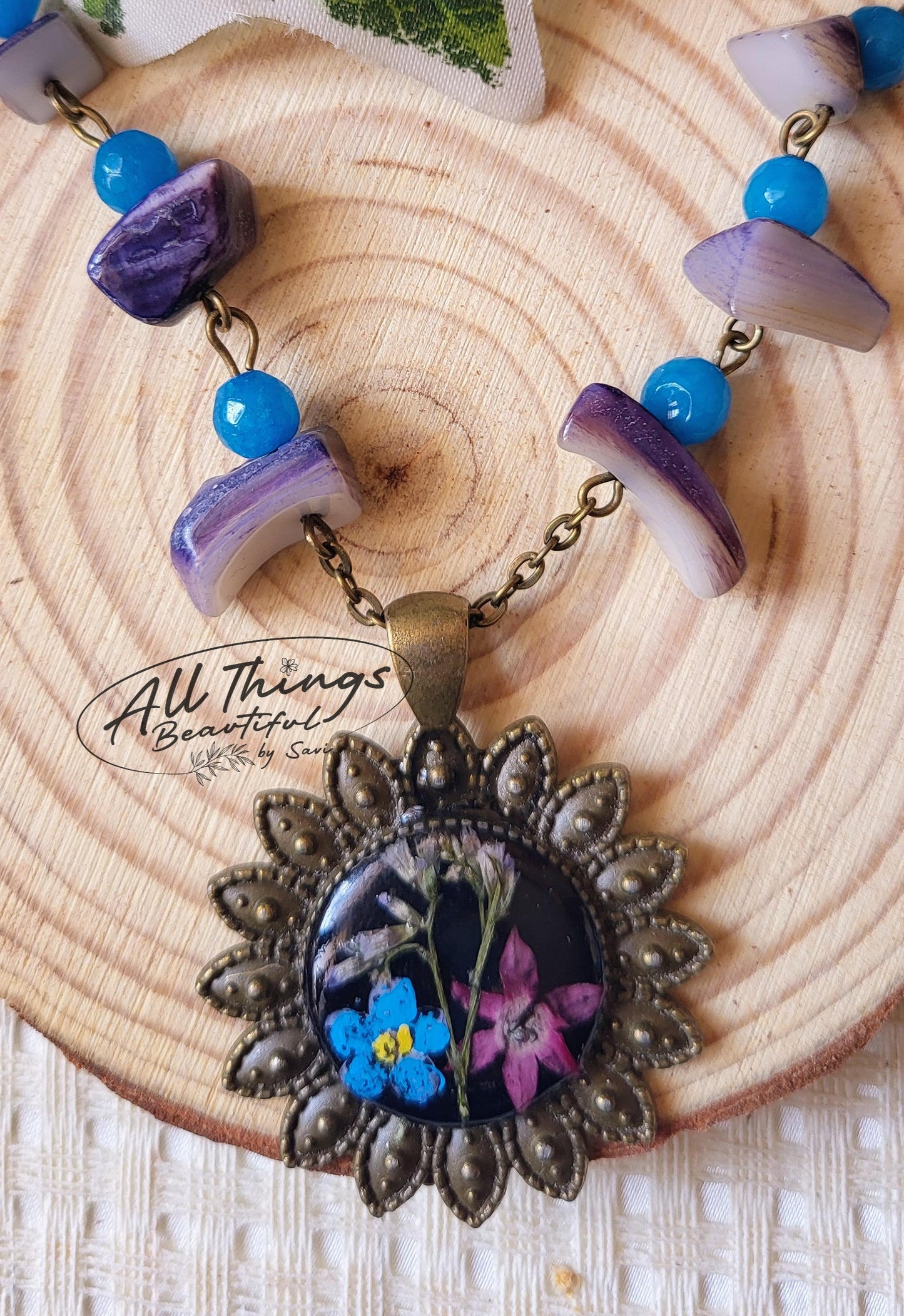 Lilac Meadow Necklace