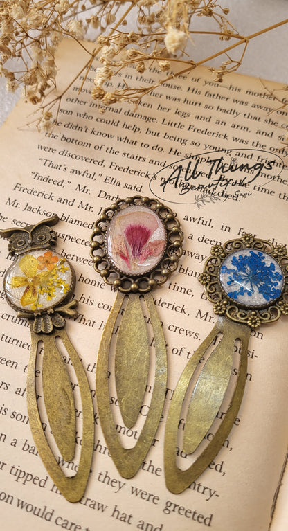 Antique Botanical Bookmark
