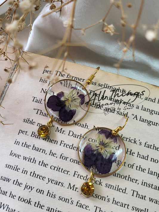Golden Pansy Drops