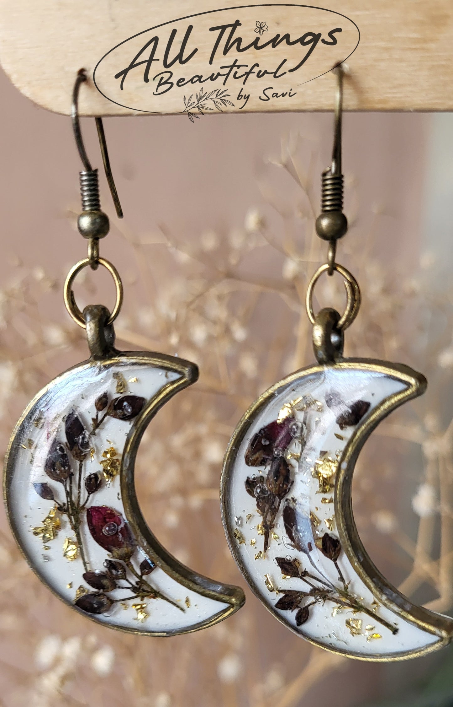 Pink Bloom Tale Earrings