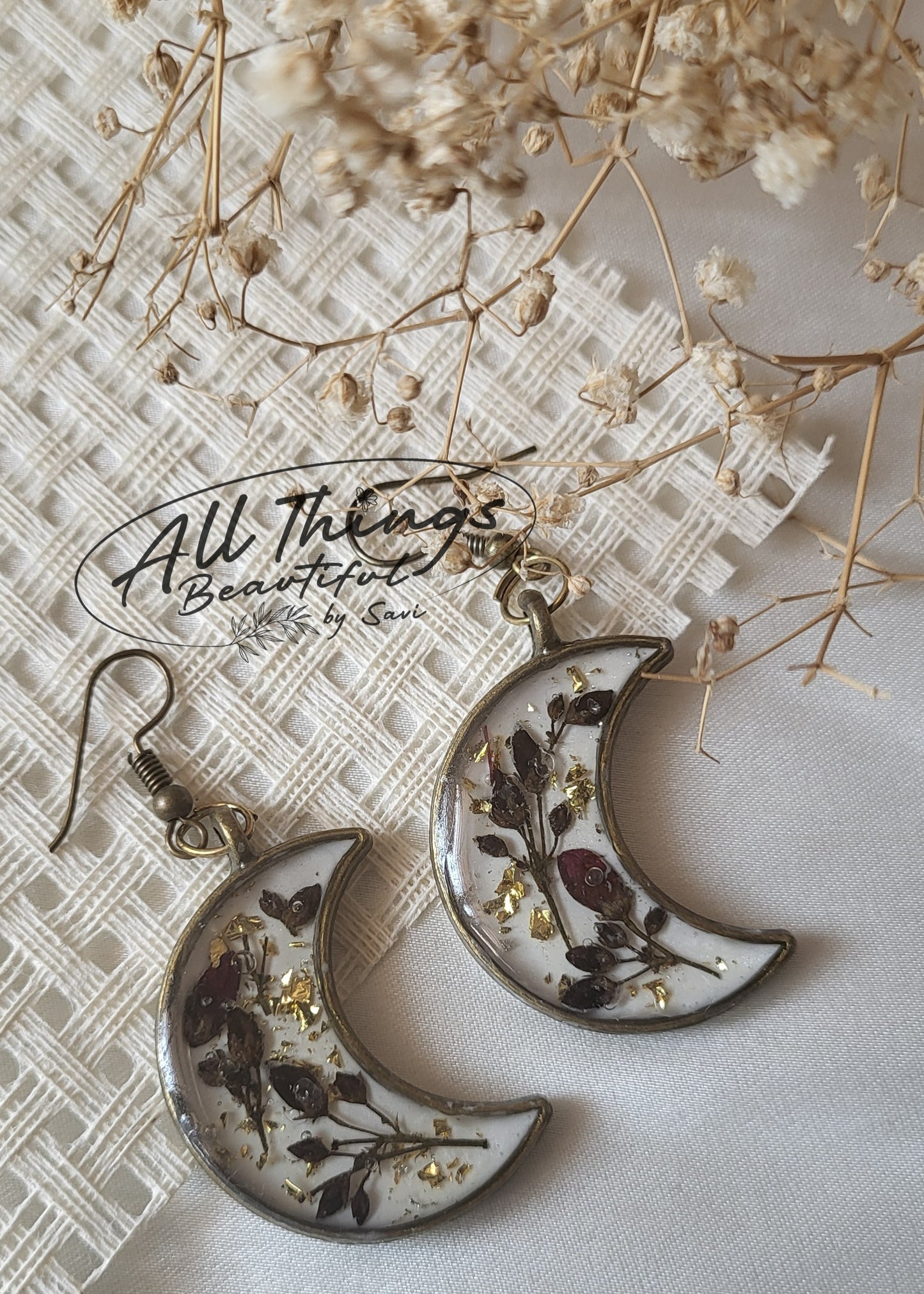 Pink Bloom Tale Earrings