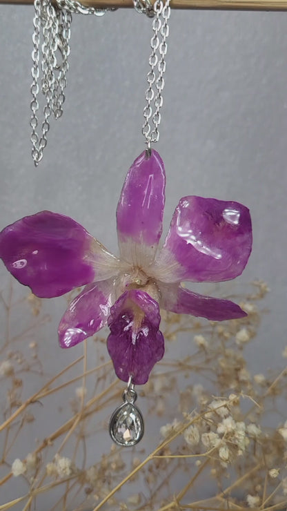 Celestial Orchid Pendant