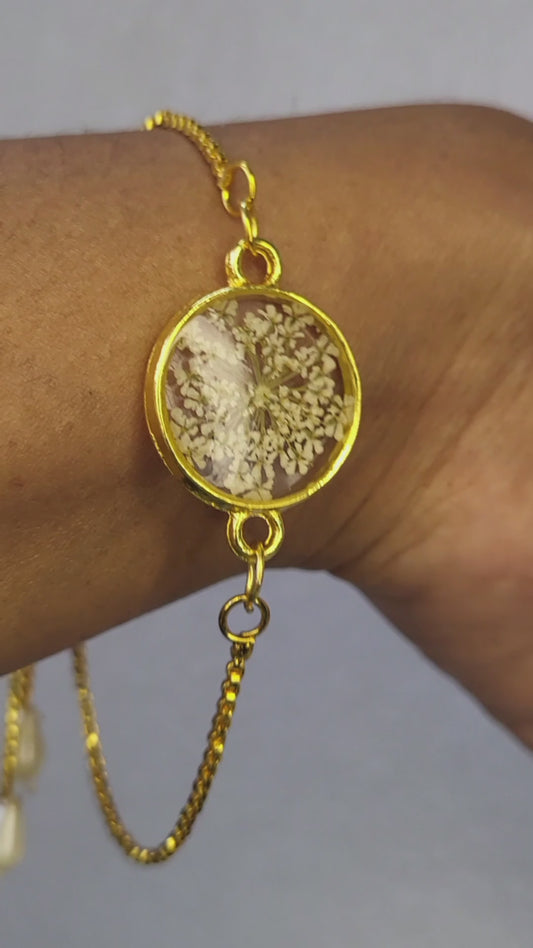 Queen Anne's Lace Bracelet