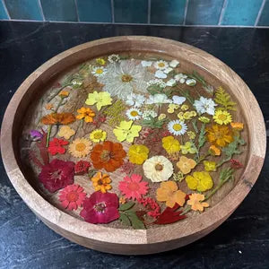 Botanical Resin Tray